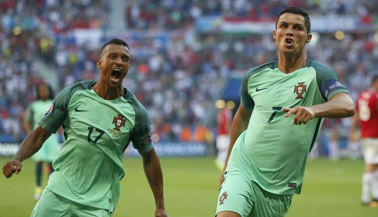 FRONTEN. Det har været Nani og Ronaldo, som hidtil har sørget for de offensive indslag hos Portugal. Men de kan få det svært mod de solide polakker. 