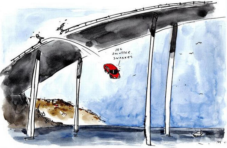 Tegning. Mette Dreyer 