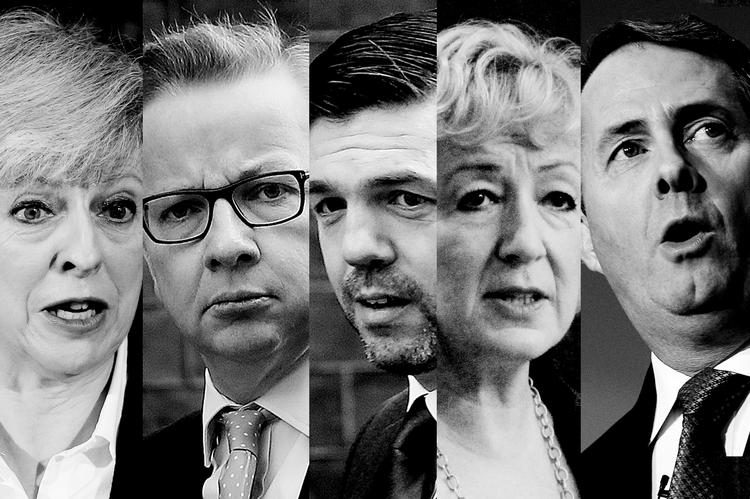 Overblik. Fem kandidater vil forsøge at blive Storbritanniens næste leder. 