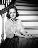 Stjerne. Olivia de Havilland i sin storhedstid i Hollywood. Her er hun foreviget i 1949. 