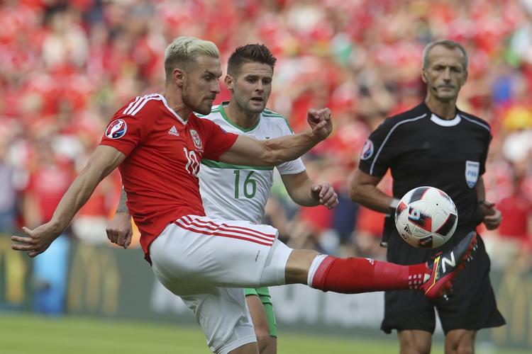 CENTRAL. Aaron Ramsey har gjort det godt for Wales, der er afhængig af hans enorme arbejdsradius. Den får holdet brug for igen mod belgierne. 
