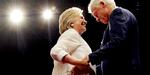 SAMMEN. Selv om Bill Clinton selvfølgelig bakker sin kones præsidentkampagne op, er der grænser for, hvor offensivt han må gå til værks. Har han for eksempel forsøgt at påvirke efterforskningen mod hende i Emailgate? 
