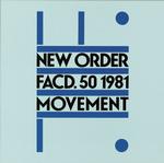 Begyndelsen. Den grafiske designer Peter Saville har skabt gruppens covers, som i dag er ikoniske - blandt andet for deres stort set ansigtsløse udtryk. Her er det coveret til New Orders første album 'Movement' fra 1981. 