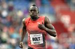 SKADET. En lårskade tvang Usain Bolt til at trække sig lige inden 100 meter-finalen ved Jamaicas OL-udtagelsesstævne. 