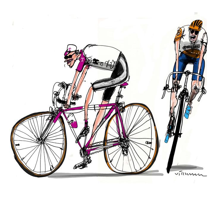Tegning. Jørn Villumsen 