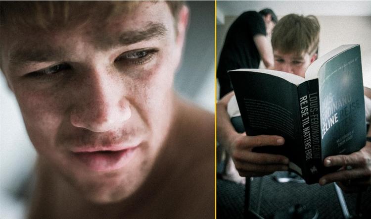 Renæssancemenneske. Christopher Juul-Jensen, som i dag fejrer sin 27 års fødselsdag, tillykke,  behandles her af soigneur Claudio Bignotti, hvis bevægelser leder tankerne hen på de italienske mesterskulptører. 
