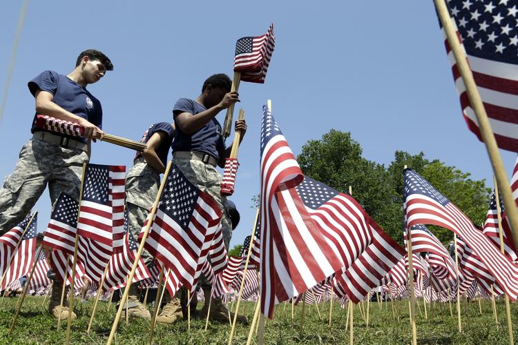 Memorial Day Flags