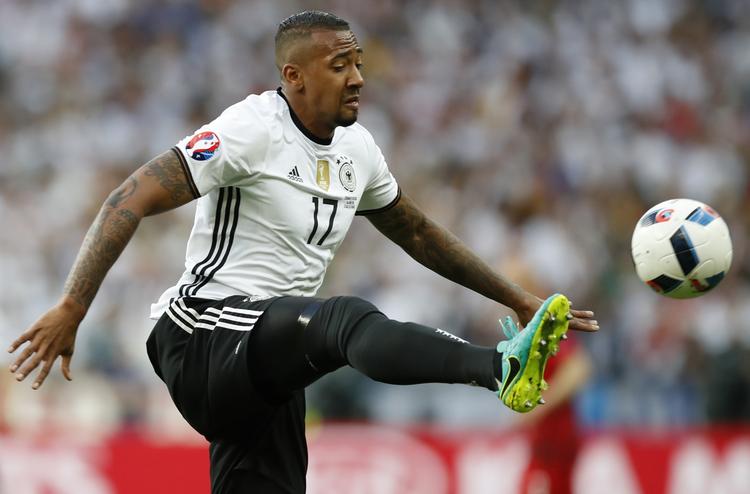 Klippe. Jérôme Boateng har været den bedste tyske spiller ved EM indtil nu. 