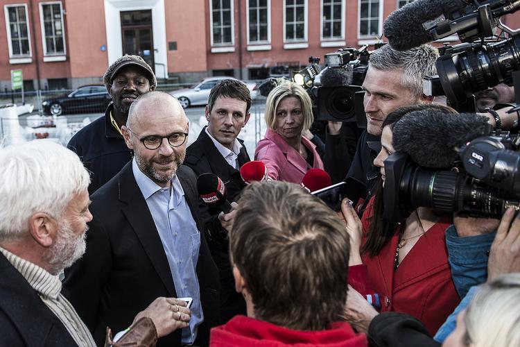 Henrik Qvortrup taler i Svendborg