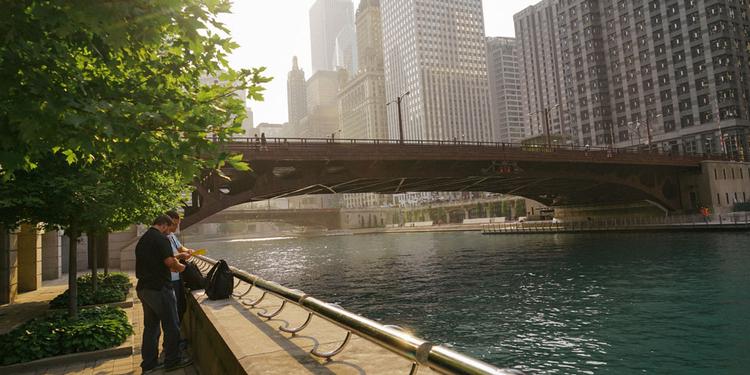 Storbystemning. I Chicago bygges der i højden. Både arkitektonisk, kuturelt, historisk og gastronomisk er der meget at komme efter i den amerikanske storby. Foto: Jeffrey Zeldman, flickr/Creative Commons 