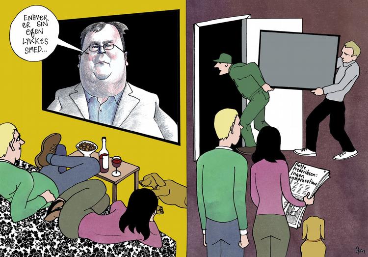 Tegning. Anne-Marie Steen Petersen 