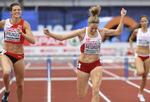 EUROPAMESTER. I sin første EM-finale løb Sara Slott Petersen først over stregen. 