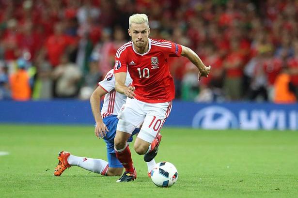 MIDTBANE: Aaron Ramsey (Wales) 