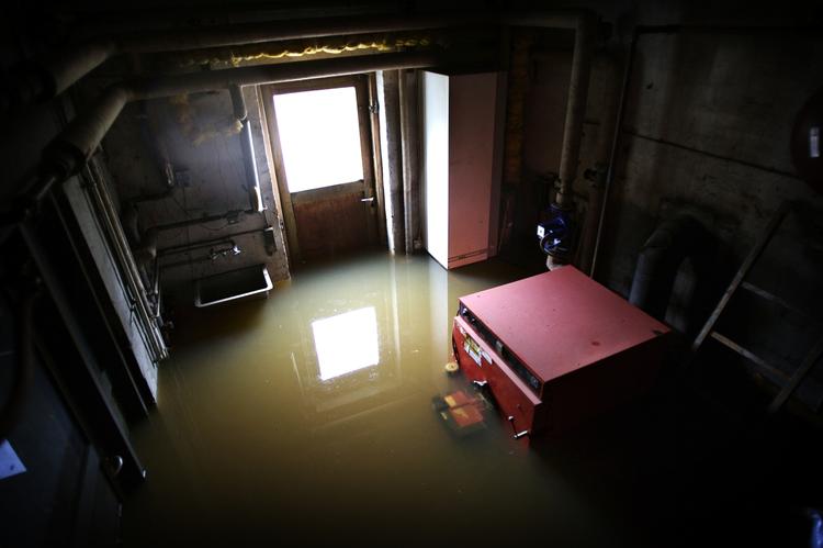 OVERSVØMMELSE. Mens regnvejret også ramte dele af Fyn, har det især været på Sjælland, at folk har fundet deres kældre oversvømmet. 