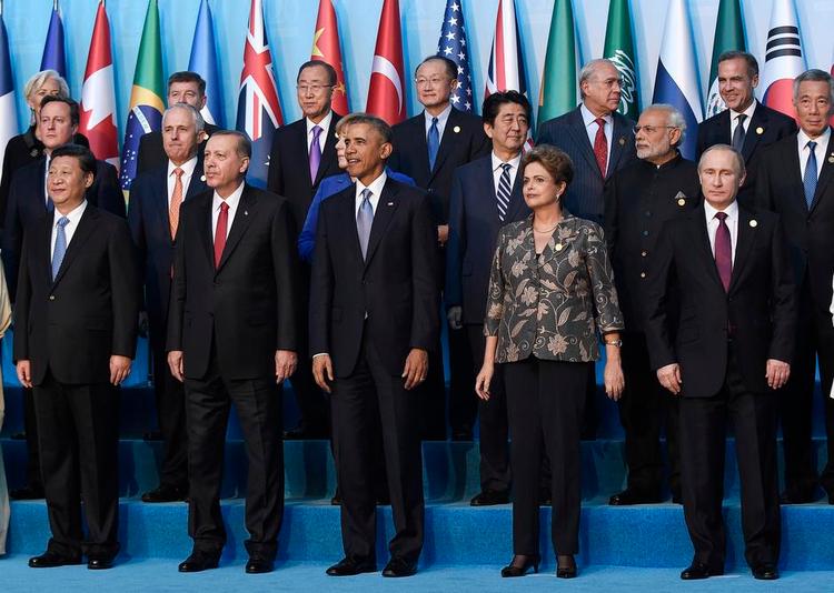 INDFLYDELSE. Den nordiske model gør Norden selvskrevet til en røst i G20, skriver nordiske fagbevægelser. Billedet er taget ved G20-mødet i Tyrkiet, 2015. 