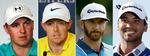 AFBUD. De fire bedste fra verdensranglisten, som den ser ud nu, har meldt fra til OL (fra venstre): Jordan Spieth, Rory McIlroy, Duston Johnson og Jason Day 