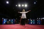 7. juni 2016 talte Hillary Clinton på et vælgermøde i New York. Efter at have vundet primærvalgene i blandt andet Californien og New Jersey kunne Clinton denne dag erklære sig som demokraternes præsidentkandidat. Det er første gang, at ét af de to store partier vælger en kvinde som kandidat til præsidentposten. 