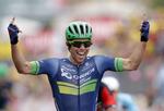 FØRST. Michael Matthews kunne tirsdag erobre sin første Tour-sejr efter et par uheldige år i den franske begivenhed. 