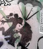 FORSVUNDET. Den verdensberømte kunstner Banksy har måttet se tre af hans værker forsvinde i den australske by Melbourne. Foto: Meyer Eidelson/Melbournewalks.com 