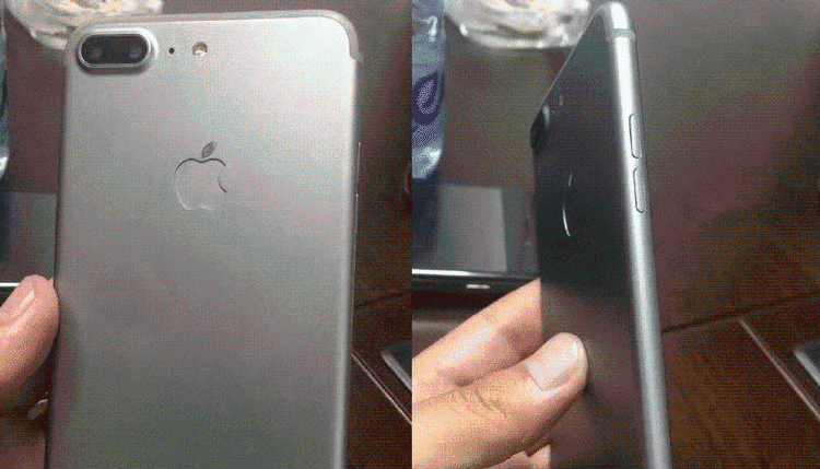 LÆK. Spionfotos fra flere kilder afslører detaljer om den kommende iPhone, blandt andet ændringer i kamerakonfigurationen og hvor antennebåndene sidder (Foto: Nowhereelse.fr). 