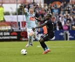 FART. Simon Kroon viste i glimt sit store talent mod Strømsgodset, der dog stadig har en god chance for at komme videre, når der skal spilles på hjemmebane i Norge. 