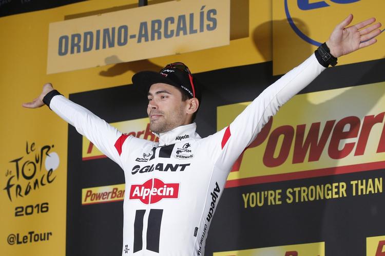 Tempofænomen. Ingen kunne matche Tom Dumoulins gode ben på enkeltstarten. 