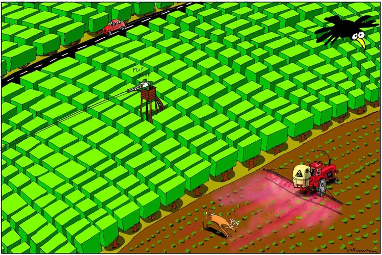 Tegning: Jørn Villumsen (arkiv) 