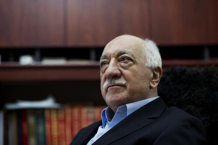 Ærkefjend. Præsident Erdogan har anklaget rivalen Gülen for at stå bag militærkuppet i Tyrkiet. 