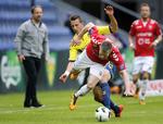 10'er. Brøndbys nye træner, Alexander Zorniger (tv), har lejet en spiller i Benfica, som er bekendt med tyskerens ønske om et højt og vildt presspil. 