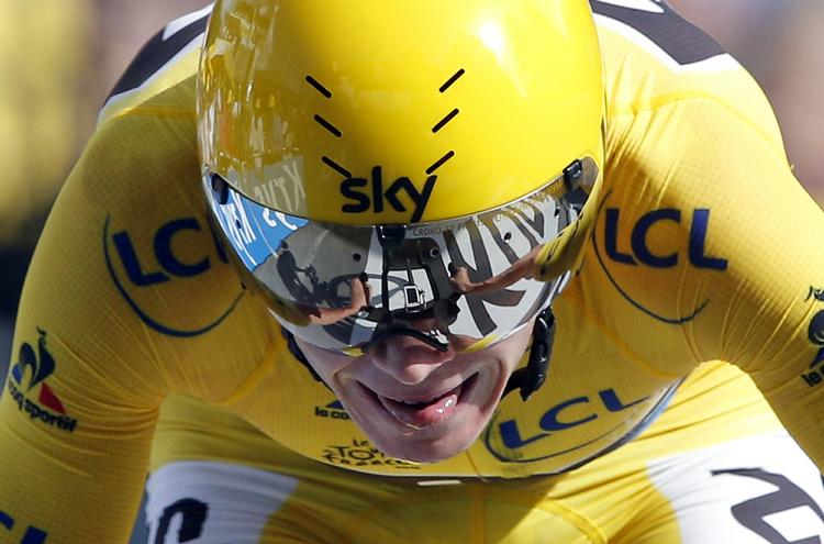 BEDST. Det er ikke altid lige kønt, når Chris Froome cykler, men det er effektivt. 