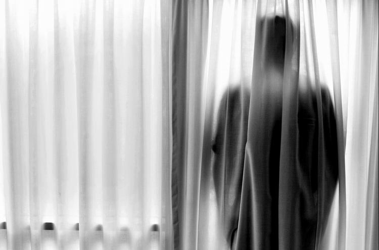 Sind. Billede af en indlagt på Sankt Hans Hospital. Arkivfoto. 