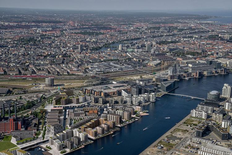 Oversigt over projektboligerne Kærholmen - Engholmen.  