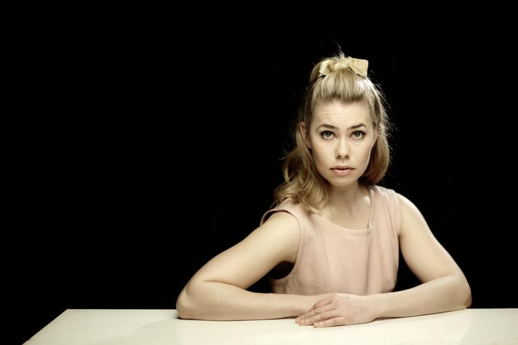 klar Birgitte Hjort Sørensen spillede 'Pigen med paraplyerne' på Betty Nansen Teatret i København i 2014 og er nu klar til Broadway. 