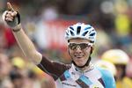 TRIUMF. Romain Bardet skabte fredag den store forløsning hos franske cykelfans med sin sejr i alperne. 