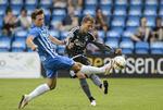 INDLÆG. Ludwig Augustinsson fra FCK kan bare det med at lægge gode pasninger ind foran mål. Det viste han også lørdag mod Esbjerg. 