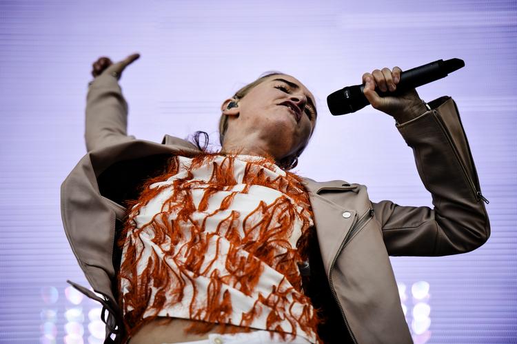 Beskyttelse. Silvana Imam er en af de svenske artister der kræver nattevagter, som beskyttelse mod overgreb på svenske festivaller. Her ses hun til årets Roskilde Festival, hvor hun gav koncert. 