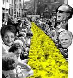 Originalfoto(arkiv): Tage Christensen, Per Folver, AP. Montage: Lise Mogensen 