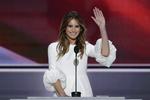 Kandidatfrue. Melania Trump har lukket sin hjemmeside, efter at hun er blevet beskyldt for at pynte på sit cv. 