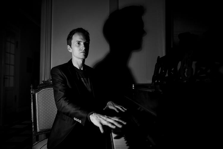 Hård. Alexandre Tharaud fotograferet umiddelbart efter koncerten ved Oremandsgaard torsdag. 