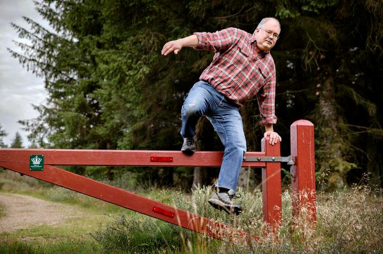 Hjemme. »Vi betragter det danske og det nationale som noget værdifuldt. Hvor er det dejligt at være hjemme igen, siger vi, når vi kommer hjem til Sønderjylland«, forklarer René Rasmussen. 