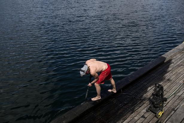 Den nye del af Sydhavnen holdes ren. 