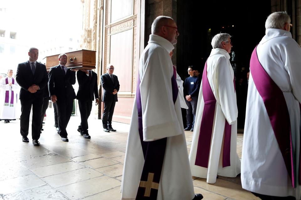 France Church Attack Funeral