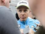 Favorit. Michael Valgren fører PostNord Danmark Rundt. 
