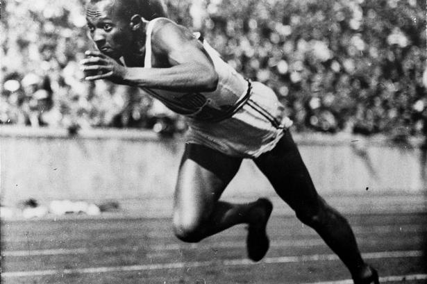 Løberen. Men det er med afsæt i sin fart, at Jesse Owens blev den helt store profil for USA. 