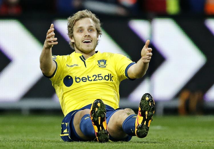 Hattrickhelt. Seks mål har Teemu Pukki scoret i årets Europa League. Senest hattrick i  går mod Hertha Berlin. 
