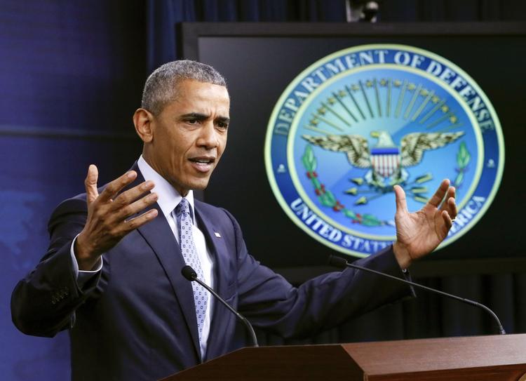 Washington Obama taler om terrorisme efter et møde i USA's nationale sikkerhedsråd. 