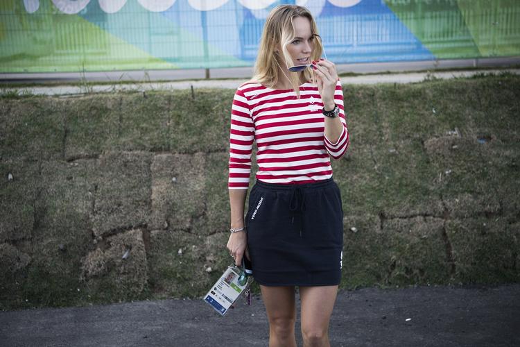 Udvalgt. Caroline Wozniacki er med ved OL for tredje gang. Og denne gang går hun forrest for de danske atleter. 