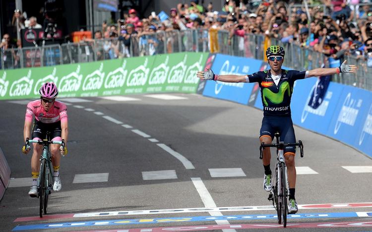 Favorit. Den spanske rytter, Alejandro Valverde (t.h.) , er ifølge bookmakerne favoritten til at vinde guld ved OL i Rio de Janeiro. 
