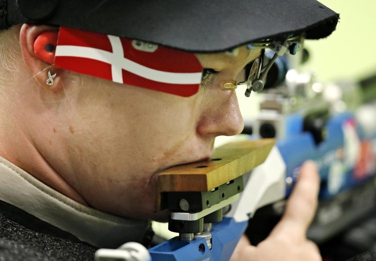 Skuffet. Stine Nielsen ramte ikke dagen, da hun var i aktion for første gang i Rio. 