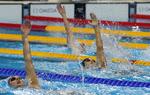 SYnkroSVØMNING? Næh, det er såmænd 400 meter medley for kvinder, der resulterede i en verdensrekord. 